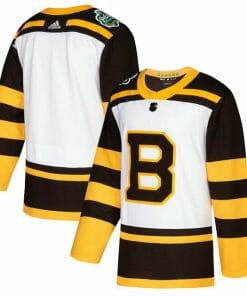 Custom Boston Bruins Jersey Name And Number Blank 2019 Winter Classic White
