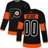 Custom Philadelphia Flyers Jersey Name And Number Black Alternate
