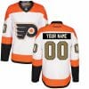 Custom Philadelphia Flyers Jersey Name And Number White Third 50th Gold NHL Reebok Hockey