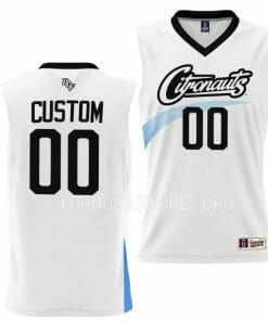 Custom UCF Knights Jersey College Basketball White
