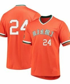 Alejandro Rosario Jersey Miami Hurricanes Baseball NCAA College Orange Alumni #24