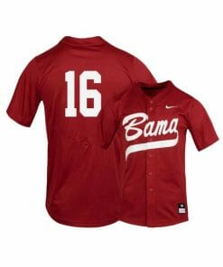Alabama Crimson Tide 16 Owen Diodati Red College Baseball Jersey