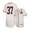 Arizona State Sun Devils 37 Alex Helmin White Baseball Jersey