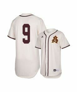 Arizona State Sun Devils 9 Sam Ferri White Baseball Jersey