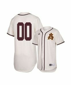 Arizona State Sun Devils White Custom NCAA Baseball Jersey