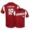 Arkansas Razorbacks 18 Heston Kjerstad Red Elite Baseball Jersey