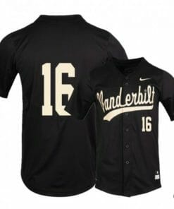 Austin Martin Jersey Vanderbilt Commodores Baseball NCAA College Black Alumni #16