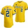 Boston College Eagles Baseball Jersey Boston Strong 10th anniversary Gold 2023 2