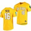 Brady Neal Jersey LSU Tigers NCAA Baseball 2023 College World Series Gold 16