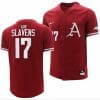 Brady Slavens Jersey Arkansas Razorbacks College Baseball Cardinal 17
