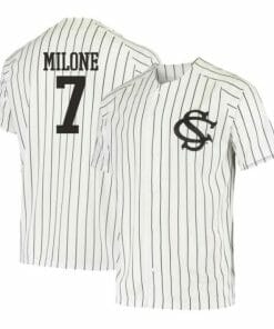 Brennan Milone Jersey South Carolina Gamecocks Baseball NCAA College White Alumni #7
