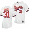 Caden Grice Jersey Clemson Tigers College Baseball White 31