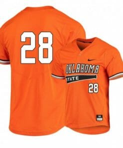 Caeden Trenkle Jersey Oklahoma State Cowboys Baseball NCAA College Orange Elite Alumni #28