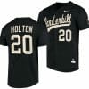 Carter Holton Jersey Vanderbilt Commodores College Baseball Replica Black 20