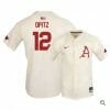 Casey Opitz Jersey Arkansas Razorbacks Baseball NCAA College Alumni Elite White 12
