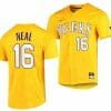 Chase Shores Jersey Lsu Tigers Baseball NCAA College Vapor Untouchable Elite Gold 16