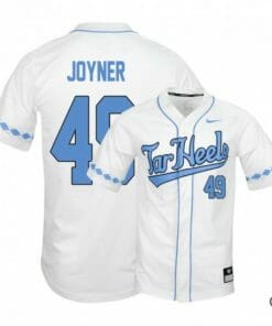 Chris Joyner Jersey North Carolina Tar Heels Baseball NCAA College White Elite Alumni #49