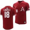 Chris Lanzilli Jersey Arkansas Razorbacks College Baseball Cardinal 18