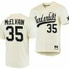 Chris McElvain Jersey Vanderbilt Commodores College Baseball Replica Cream 35