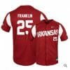 Christian Franklin Jersey Arkansas Razorbacks Baseball NCAA College Alumni Elite Red 25