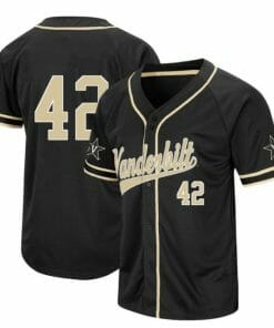 Christian Little Jersey Vanderbilt Commodores Baseball NCAA College Black Alumni #42