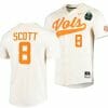 Christian Scott Jersey Tennessee Volunteers 8 Natural 2023 NCAA Baseball College World Series OMAHA 8