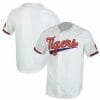 Clemson Tigers Custom Name and Number College Baseball Jersey White