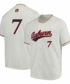 Cole Foster Jersey Auburn Tigers Baseball Under Armour NCAA College White Alumni #7