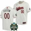Custom Auburn Tigers Baseball Jersey Name and Number NCAA 2022 College World Series White