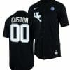 Custom Kentucky Wildcats Baseball Jersey Name and Number NCAA College Black 1