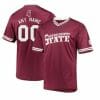 Custom Mississippi State Bulldogs Baseball Jersey Name and Number College Maroon