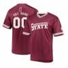 Custom Mississippi State Bulldogs Baseball Jersey Name and Number College NCAA Maroon