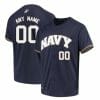 Custom Navy Midshipmen Baseball Jersey Under Armour Name and Number College Navy 1