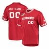 Custom Nebraska Huskers Baseball Jersey Name and Number NCAA College Scarlet 1