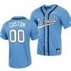 Custom North Carolina Jersey Tar Heels Name and Number NCAA College Blue