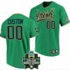 Custom Notre Dame Baseball Jersey Fighting Irish Name and Number NCAA 2022 College World Series Green