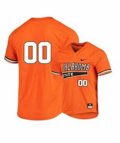 Custom Oklahoma State Baseball Jersey Name, Number Cowboys College Orange Elite
