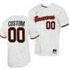 Custom Oregon State Beavers Baseball Jersey Name and Number NCAA College Full Button White 1