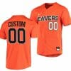 Custom Oregon State Beavers Baseball Jersey Name and Number NCAA College Orange