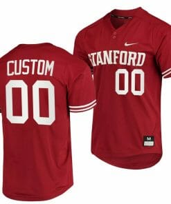 Custom Stanford Cardinal Baseball Jersey Name and Number NCAA College PAC-12 Conference Tournament Champs Red