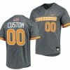 Custom Tennessee Volunteers Baseball Jersey Name and Number NCAA College Grey 1