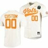 Custom Tennessee Volunteers Jersey Name and Number 2023 NCAA Baseball College World Series Natural 00 OMAHA 8