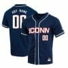 Custom UConn Huskies Baseball Jersey Name and Number College Navy 1