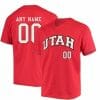 Custom Utah Utes Baseball Jersey Name Number NCAA College Red 1
