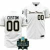 Custom Wake Forest Demon Deacons Jersey Name and Number Baseball NCAA 2023 College World Series White 00