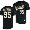 Devin Futrell Jersey Vanderbilt Commodores College Baseball Replica Black 95