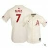 Dominic Tamez Jersey Arkansas Razorbacks Baseball NCAA College Alumni Elite White 7