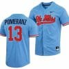 Drew Pomeranz Jersey Ole Miss Rebels College Baseball Blue 13