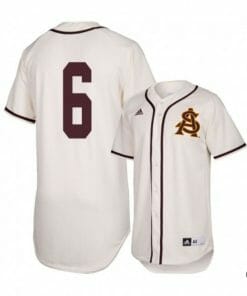 Drew Swift Jersey Arizona State Sun Devils Baseball NCAA College Alumni White #6