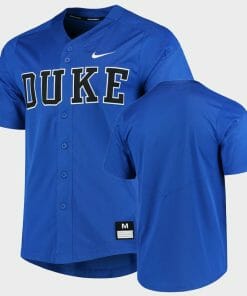 Duke Blue Devils Custom Name Number College Baseball Jersey